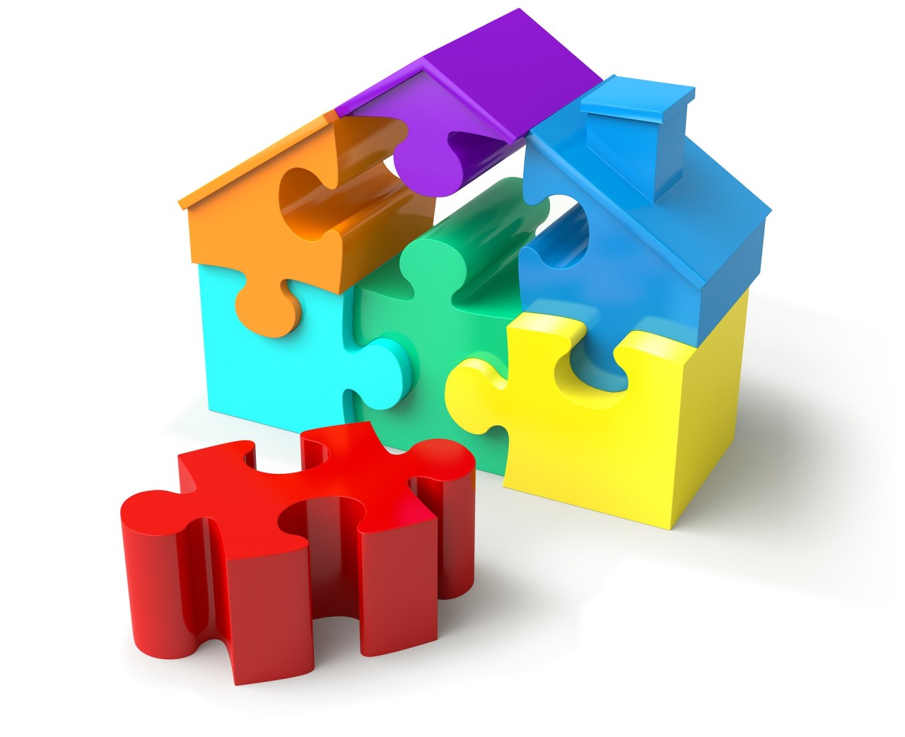 How-do-I-get-a-mortgage - house jigsaw puzzle