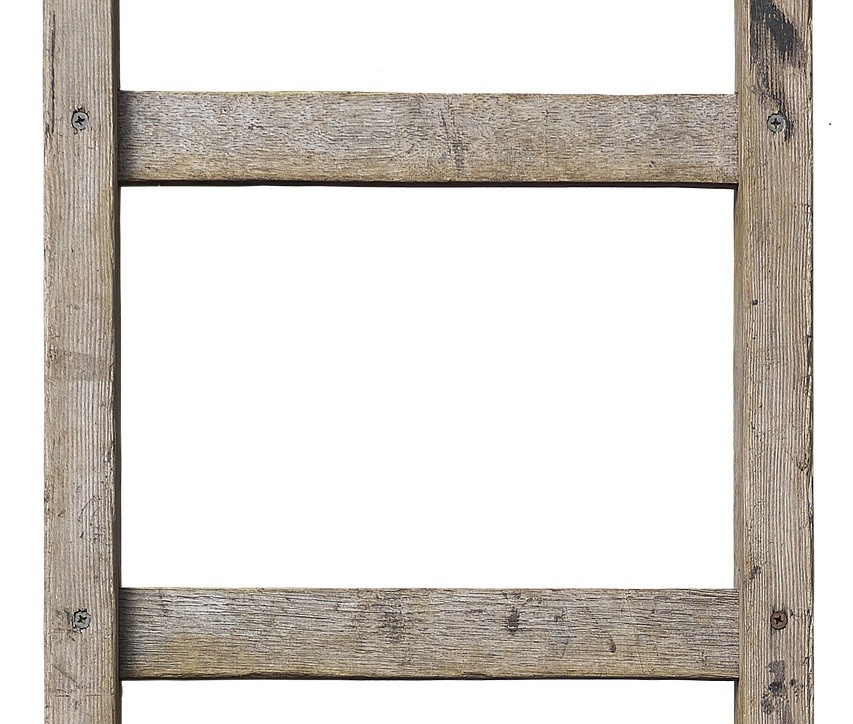 large wooden ladder